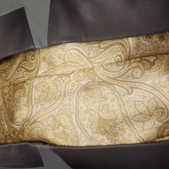 Gorgeous multicolored gray leather jacket XS - Picture 7 of 9